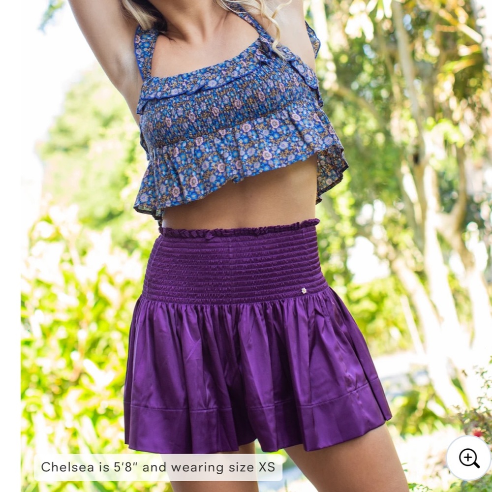 Natural Life Skort Purple XS